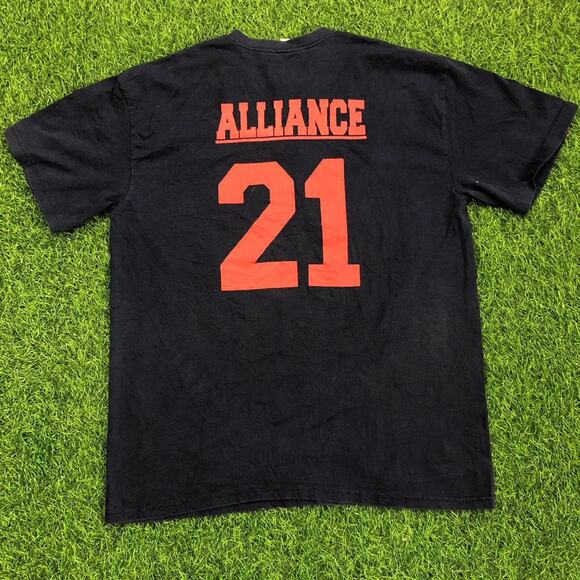 Navy Westside Cal Ripken Braves Graphic Number Tee - Picture 2 of 4
